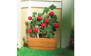 Tomato Plant in Pot for 12th Scale Dolls House