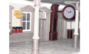 Peco Platform Accessories Steam Era OO Gauge