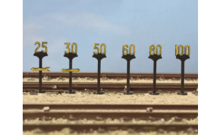 Peco Speed Restriction Signs OO Gauge