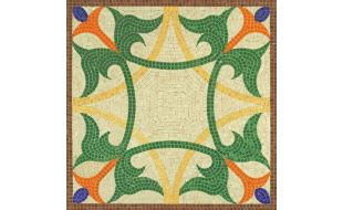 Aedes Ars Geometric Border Mosaics Kit