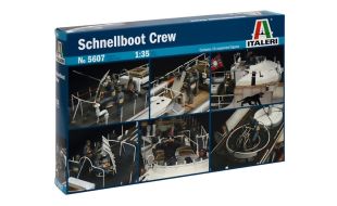 Italeri 1/35 Scale Schnellboot Crew - 10 Figures