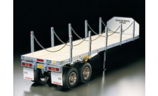 Tamiya 1/14 Scale Flat Bed Semi-Trailer Model Kit