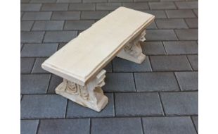 Stone Garden Seat for 12th Scale Dolls House