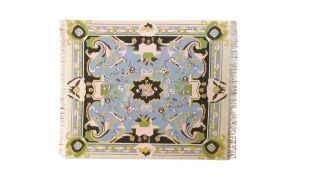 French Aubusson Woven Carpet for 12th Scale Dolls House