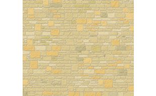Yellow Cotswold Stone External Wallpaper for 12th Scale Dolls House