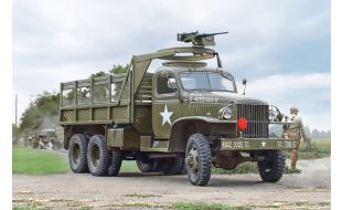 Italeri 1/35 Scale GMC 2 1/2 Ton, 6x6 Truck Model Kit