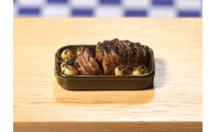 Roast Beef in Dish for 12th Scale Dolls House
