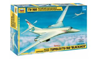 Zvezda 1/144 Scale Tupolev TU-160 Blackjack Bomber Model Kit