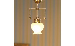 12V Victorian Style Ceiling Hanging Light for 12th Scale Dolls House