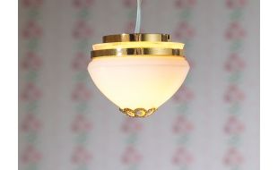 12V Domed Flush Ceiling Light for 12th Scale Dolls House