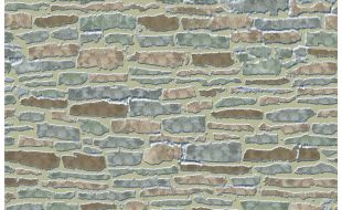 Country Stone External Wallpaper for 12th Scale Dolls House