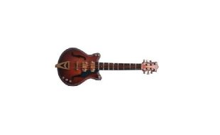 Gretsch Electric Guitar and Black Case for 12th Scale Dolls House