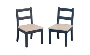 Shaker Style Chairs Blue Pine Pack of 2 for 12th Scale Dolls House
