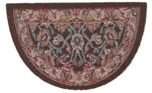 Floral Oval Mat for 12th Scale Dolls House