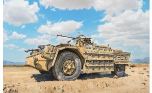Italeri 1/72 Scale AS.42 Sahariana Model Kit