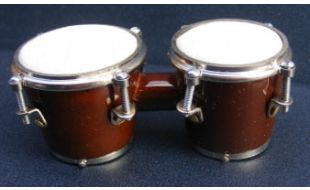 Bongo Drums for 12th Scale Dolls House