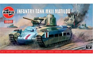 Airfix 1/76 Scale Infantry Tank Mk.II Matilda Model Kit