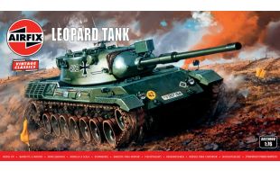 Airfix 1/76 Scale Leopard Tank Model Kit