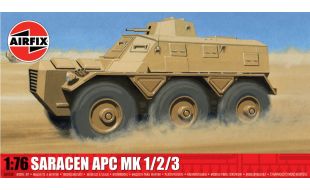 Airfix 1/76 Scale Saracen APC Mk 1/2/3 Model Kit