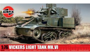 Airfix 1/76 Scale Vickers Light Tank Mk.VI Model Kit