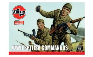 Airfix 1/32 Scale WWII British Commandos Model Kit