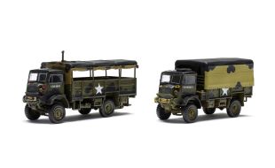 Airfix 1:76 Scale WWII 3-Ton G.S. and Troop Trucks Model Kit