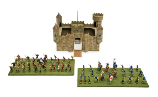 Airfix 1/76 Scale Robin Hood - Sherwood Castle & Figurines Set Model Kit
