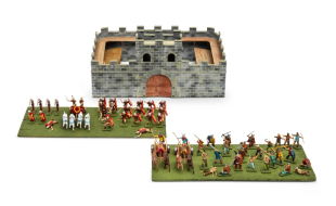 Airfix 1/76 Scale Roman Fort & Figurines Set Model Kit