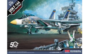 Academy 1/72 Scale USN F-14A Tomcat VF-143 Pukin' Dogs Model Kit