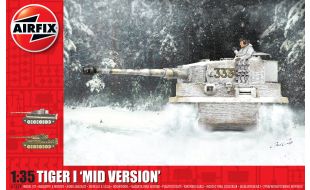 Airfix 1/35 Scale Tiger-1 "Mid Version" Model Kit