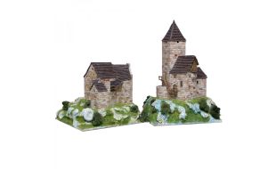 Aedes Ars Two Cottages Architectural Model Kit