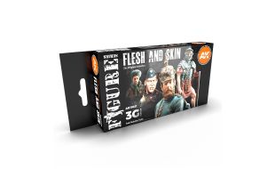 AK Interactive Flesh and Skin Colours Paint Set