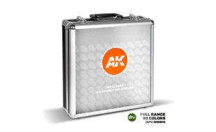 AK Interactive Briefcase with 80x 3Gen Paints - Full AFV Range