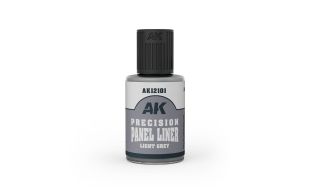 AK Interactive Light Grey Precision Panel Liner