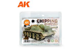 AK Interactive Chipping Essentials Weathering Set