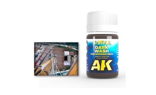 AK Interactive Dark Wash for Wood Deck