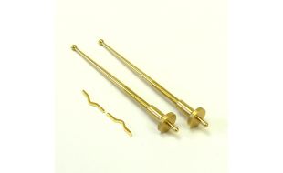 Aeronaut Brass Effect Flagstaffs