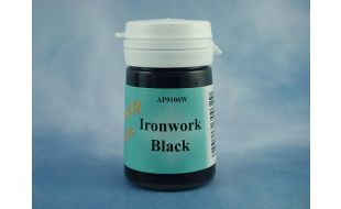 Admiralty Paints Water Based 18ml - Matt (metal) Black