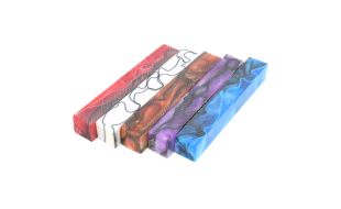 Rotur Assorted Acrylic Pen Blanks - Pack of 5