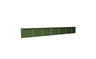 ATD Models Green Wooden Fencing with Trellis Top Card Kit OO Gauge