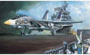 Academy 1/48 Scale US Navy F-14A Tomcat Model Kit