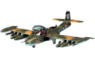 Academy 1/72 Scale US Army A-37B Dragonfly Light Attack Aircraft Model Kit