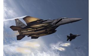 Academy 1/72 Scale F-15E USAF 333rd Fighter Squadron Model Kit