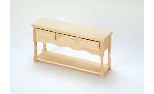 Bare Wood Server for 12th Scale Dolls House