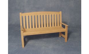 Barewood Garden Bench for 12th Scale Dolls House