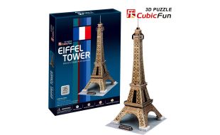 CubicFun C044HG Eiffel Tower Paris 3D Puzzle