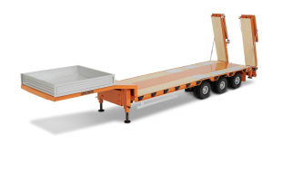 Carson Model Sport Truckline Low Loader 3 axles Trailer Kit