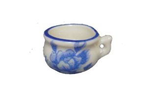 Blue Chamber Pot for 12th Scale Dolls House