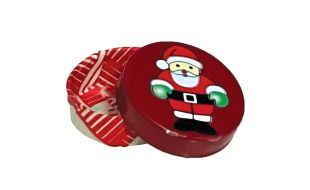 Santa Claus Christmas Tin for 12th Scale Dolls House