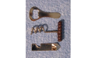 Corkscrew and bottle openers for 12th Scale Dolls House